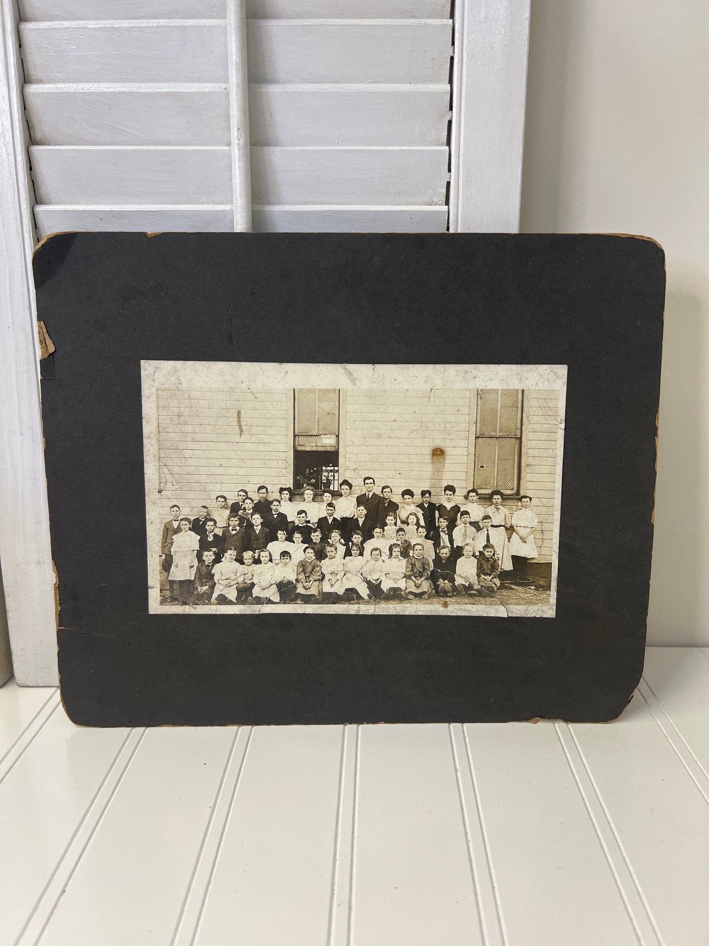 Antique schoolhouse photo antique ephemera decor