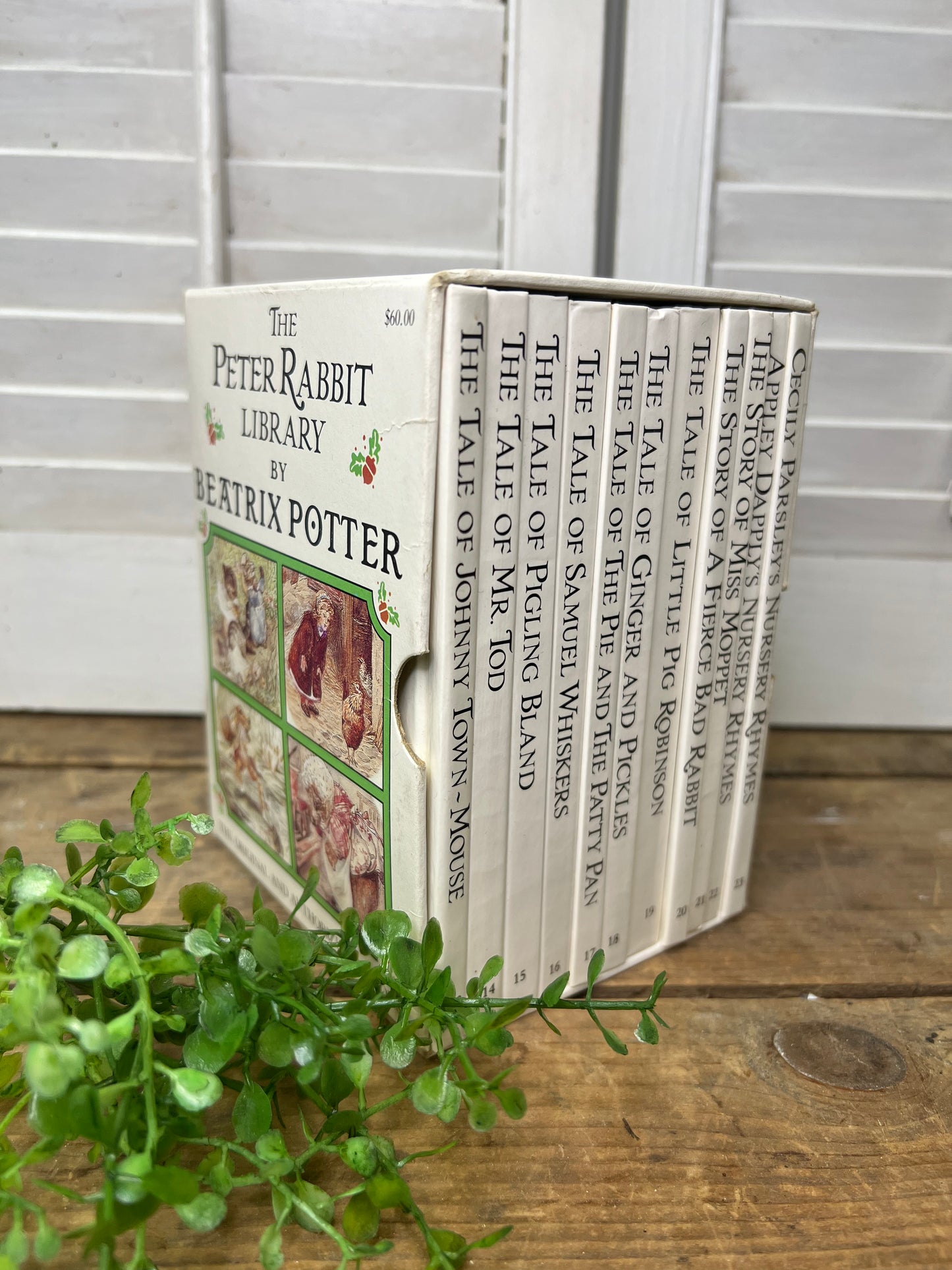 Beatrix Potter Peter Rabbit Library books 13-23