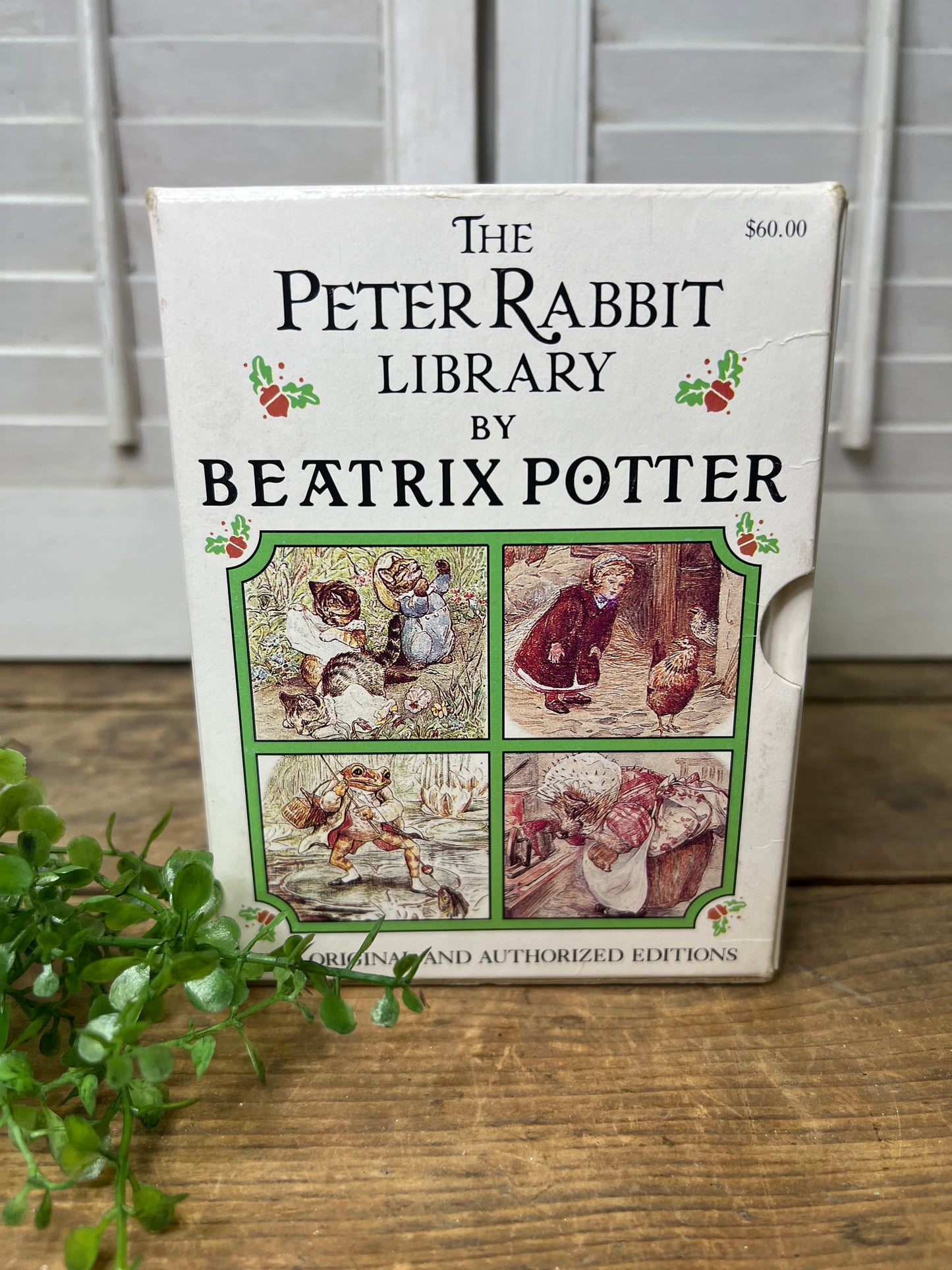 Beatrix Potter Peter Rabbit Library books 13-23
