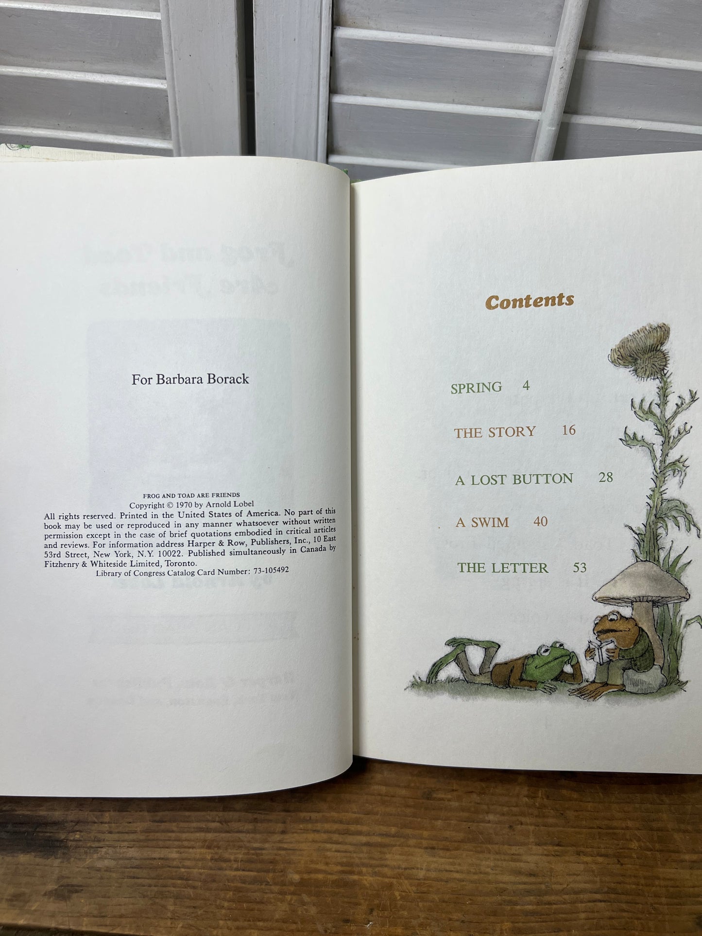 Vintage 1970 Frog and Toad Are Friends by Arnold Lobel/ vintage hardcover children’s classic nostalgic gift