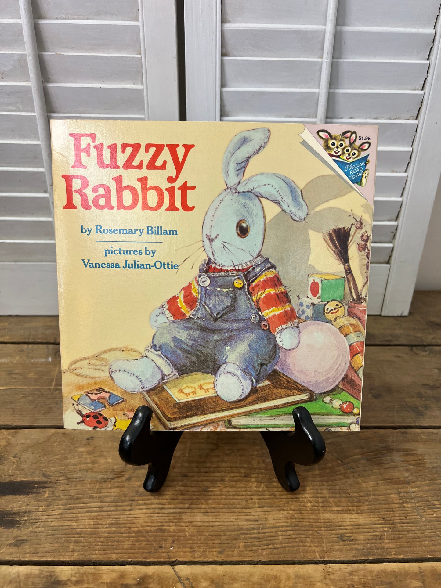 Vintage 1984 1st (American) Printing Fuzzy Rabbit by Rosemary Billam, Softcover