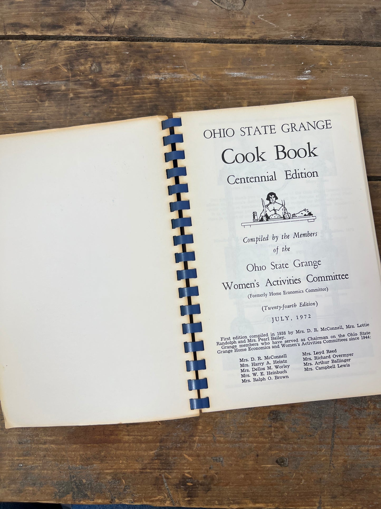 Ohio State Grange Centennial Cook Book