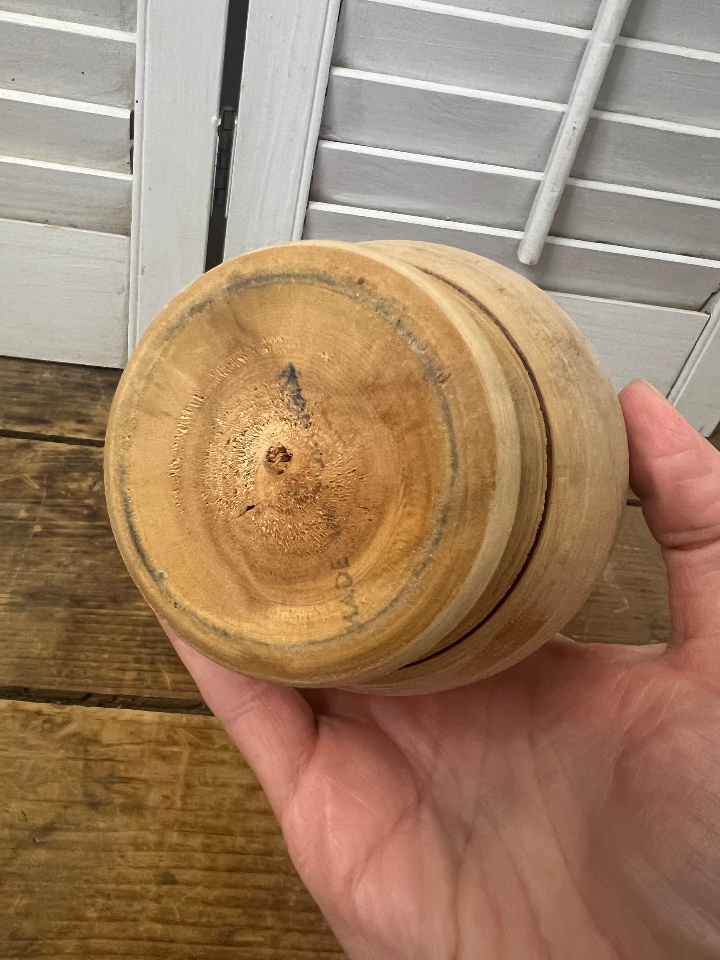 Vintage Wooden Mortar and Pestle vintage kitchen herbs