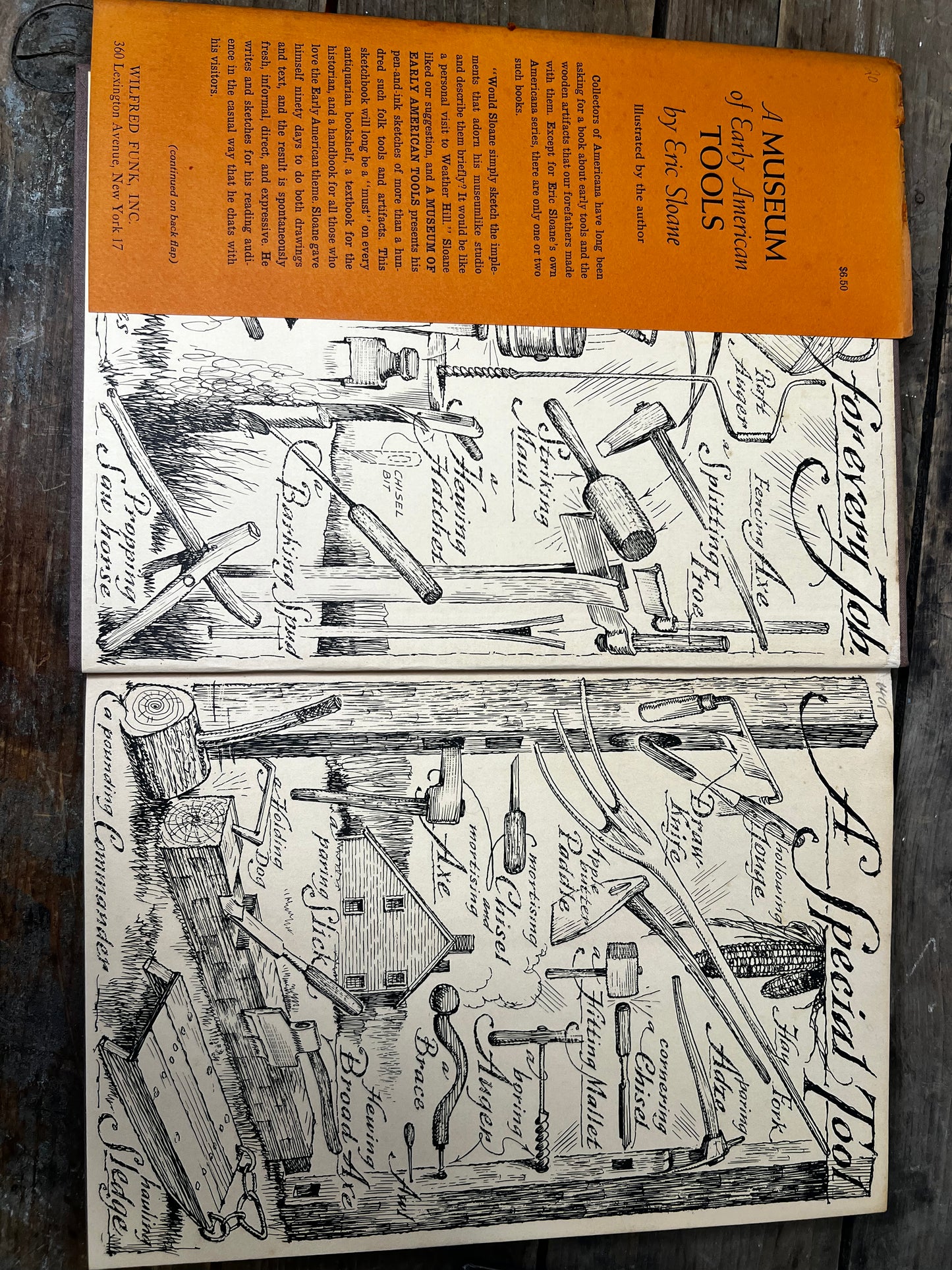 A Museum of Early American Tools book by Eric Sloane 1964