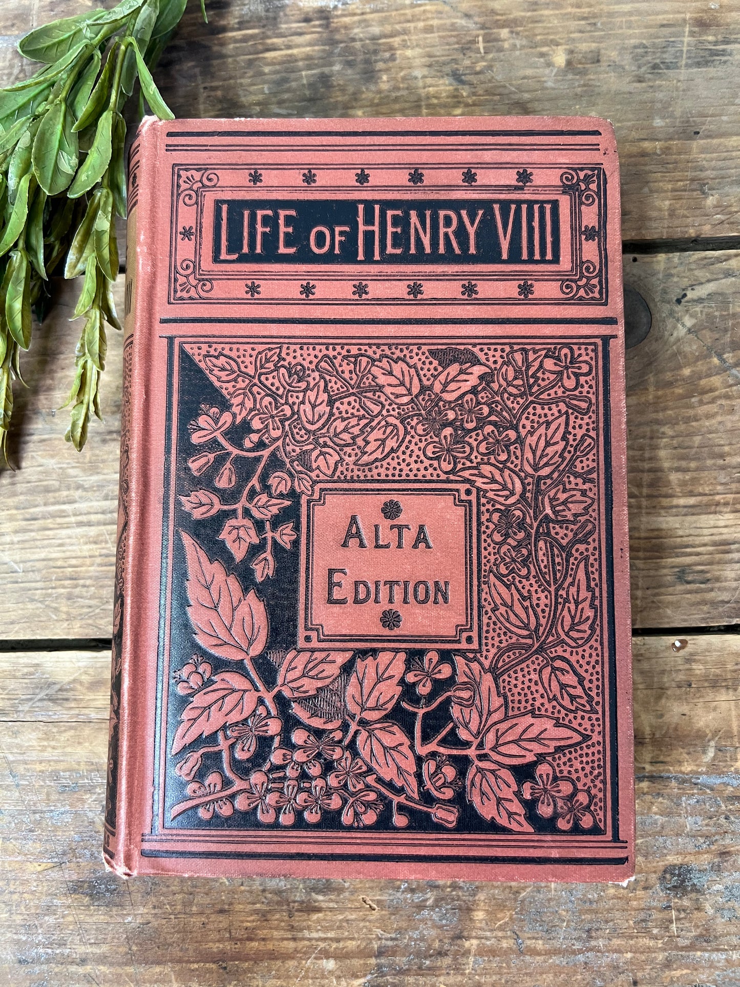 Life of Henry VIII Alta Edition 1880 Porter and Coates