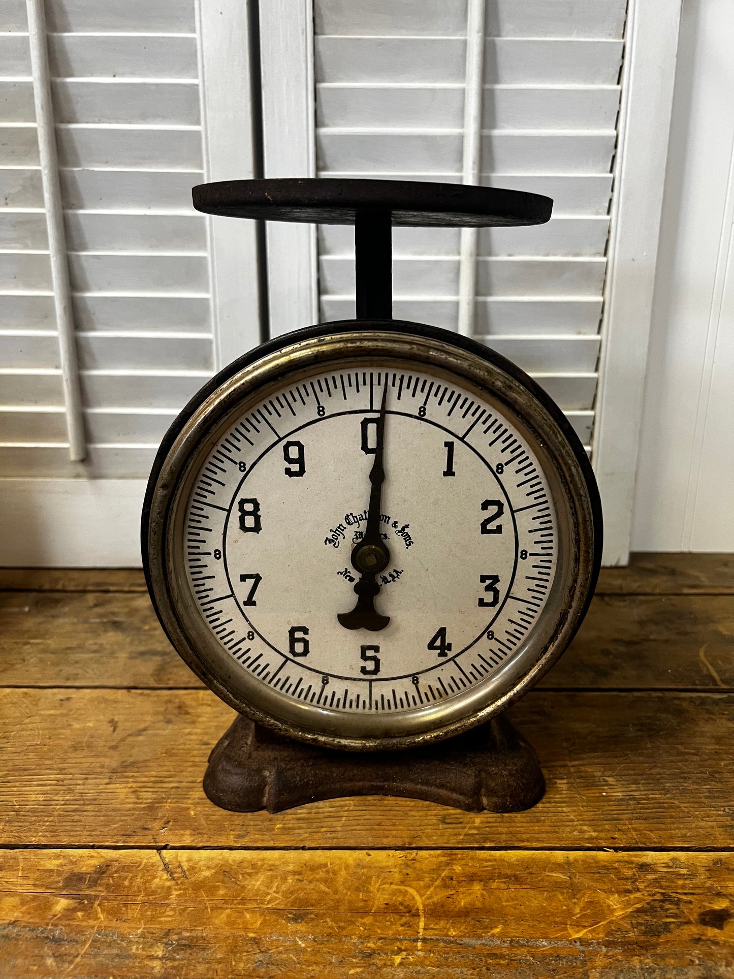 Antique John Chatillon and sons scale