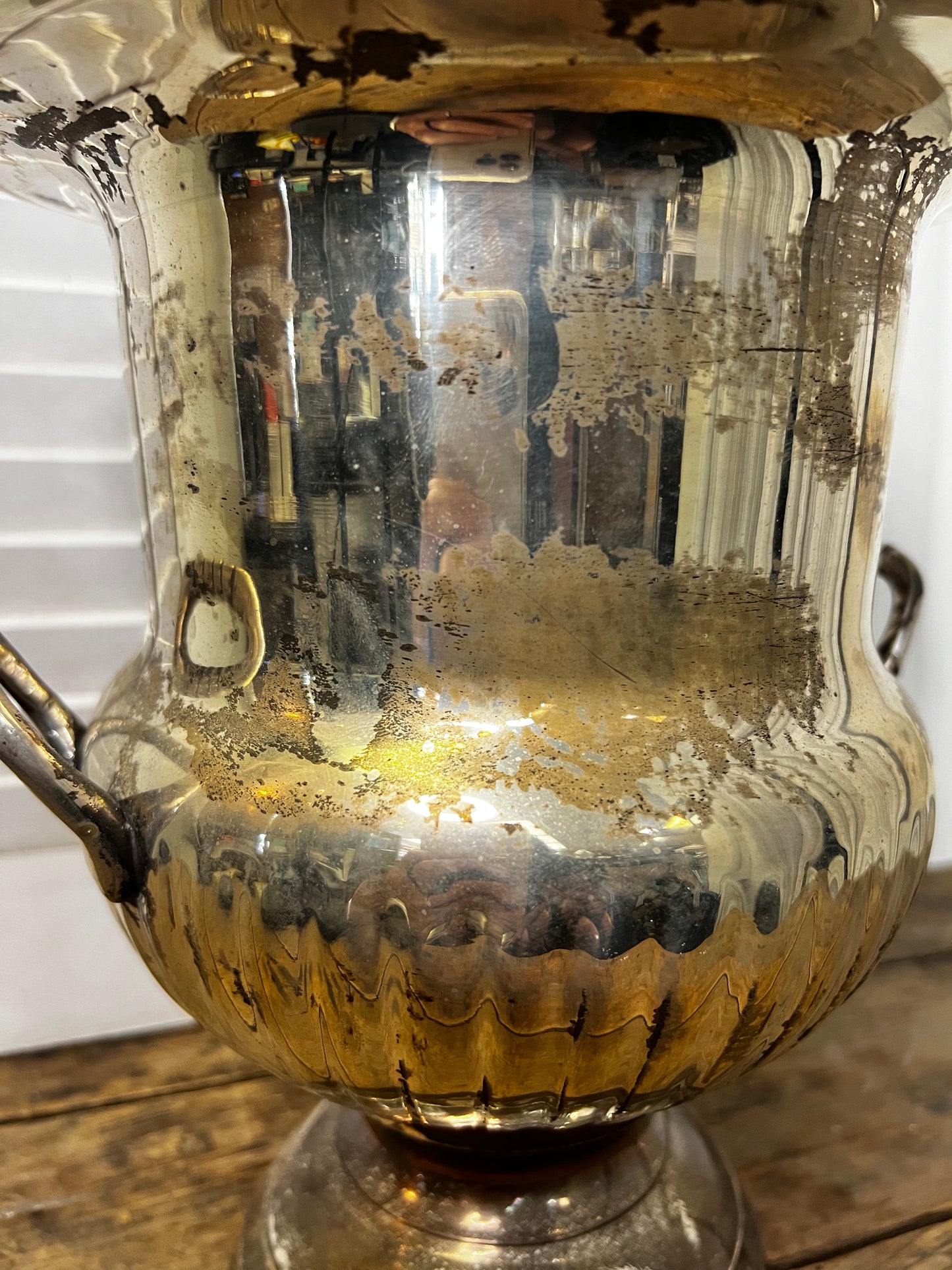 Vintage international silver co. Silverplate champagne bucket/ vase/ wine cooler