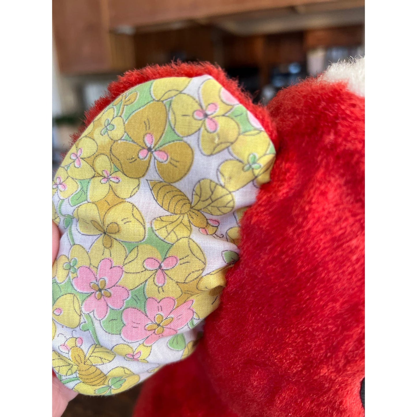 Vintage Capitol Toy Co. Carnival/Amusement park Stuffed Red Elephant