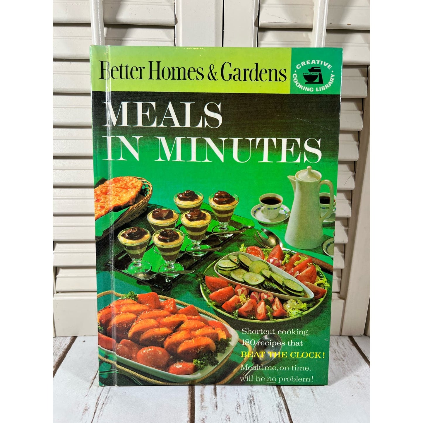 Vintage Better Homes and Gardens Meals in Minutes Cookbook 1963