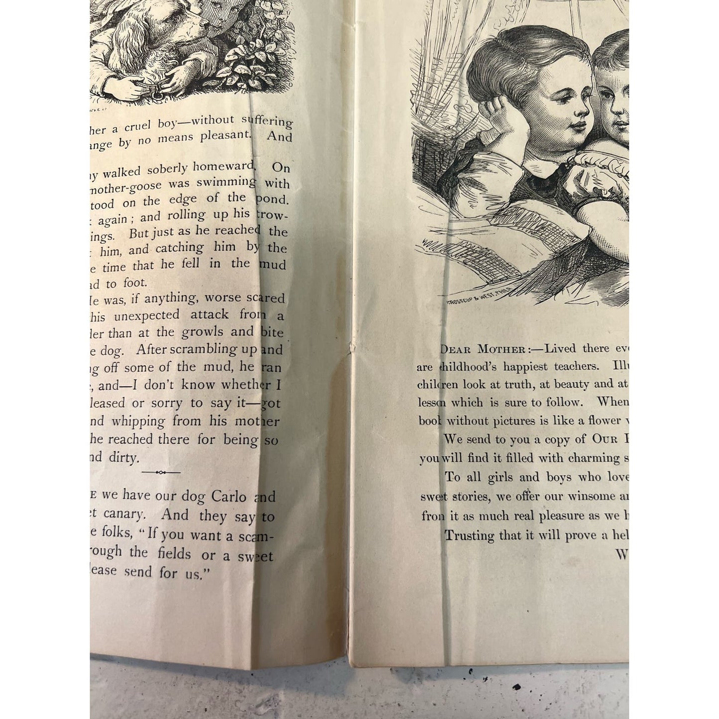 Picture Book Antique Booklet