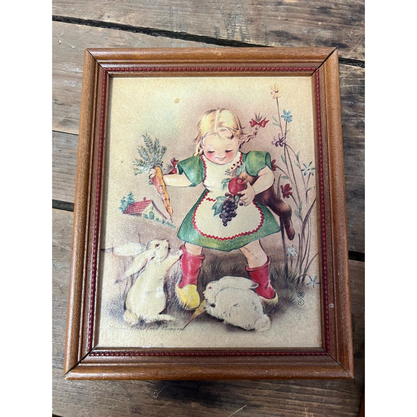 Vintage Marion Bradford Bargess 3D Prints/Child Nursery Art