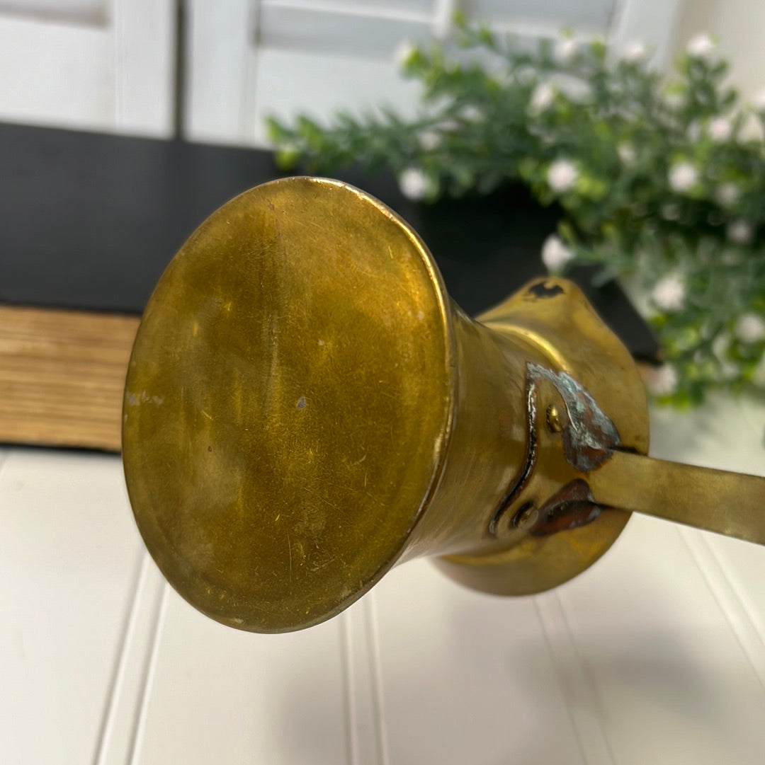 Turkish coffee pot cesve /dipper / brass #3