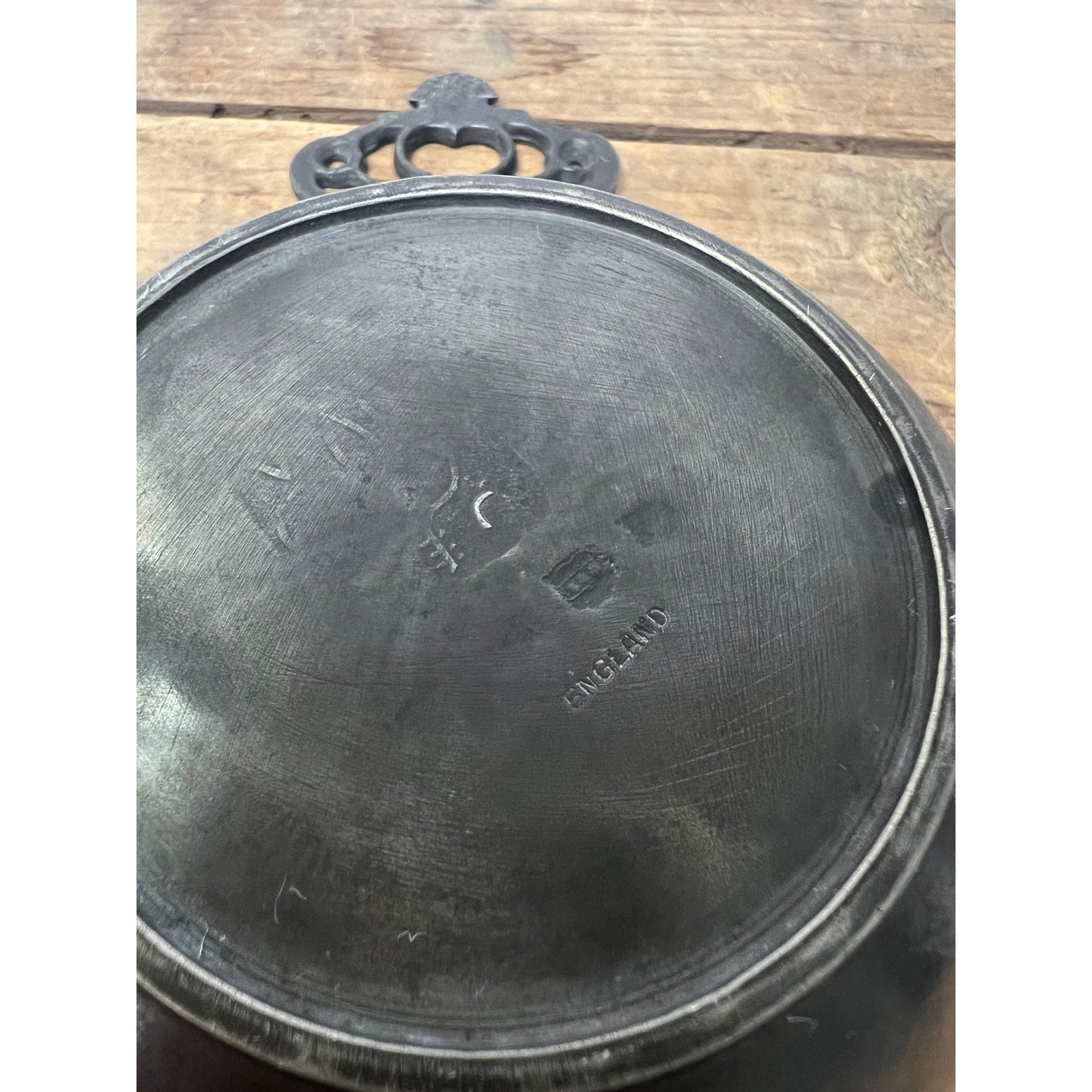 English Pewter Porringer