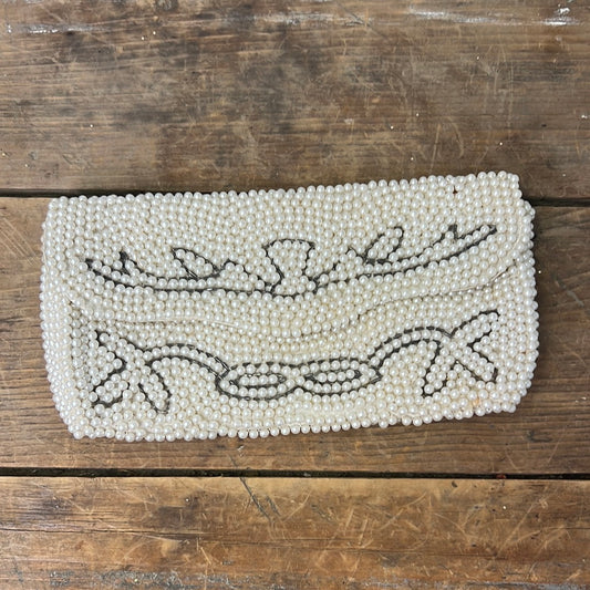 Vintage beaded clutch