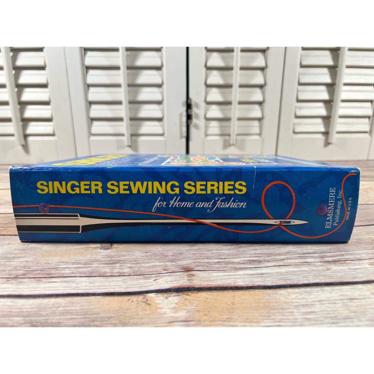 Vintage 1972 Singer Sewing Series for Home and Fashion 3 ring Hardcover sewing book