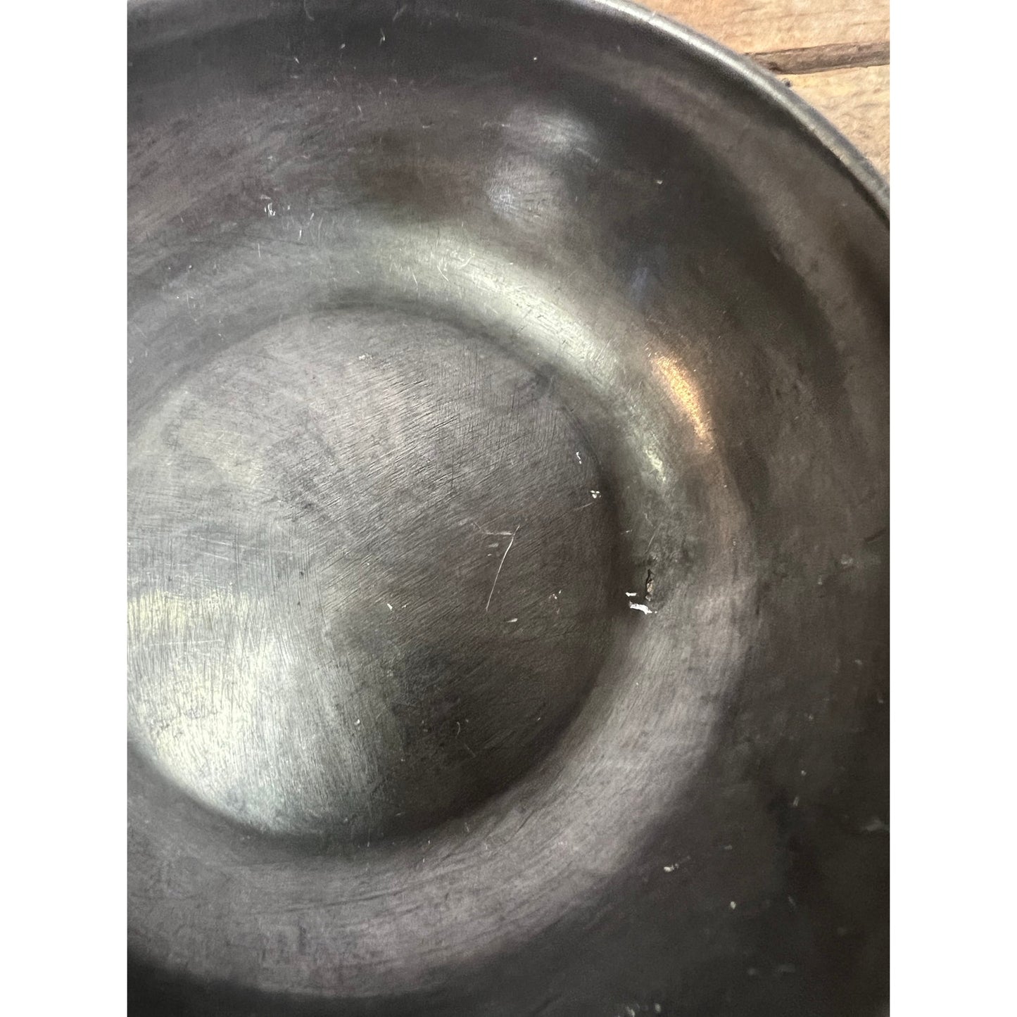 English Pewter Porringer