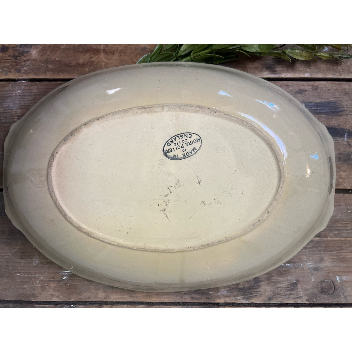 Vintage Bread platter Moira pottery England
