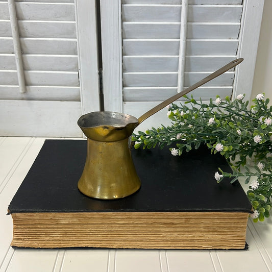 Turkish coffee pot cesve /dipper / brass #3