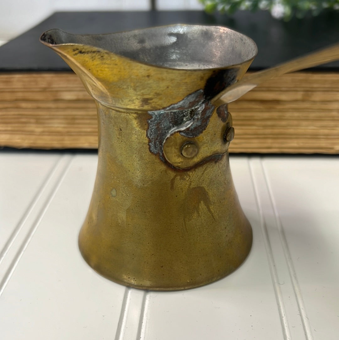 Turkish coffee pot cesve /dipper / brass #3