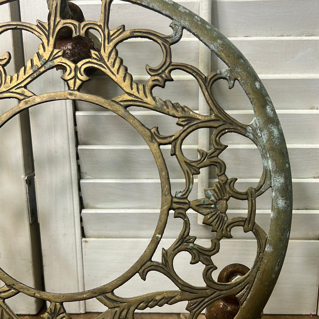 Brass plant stand