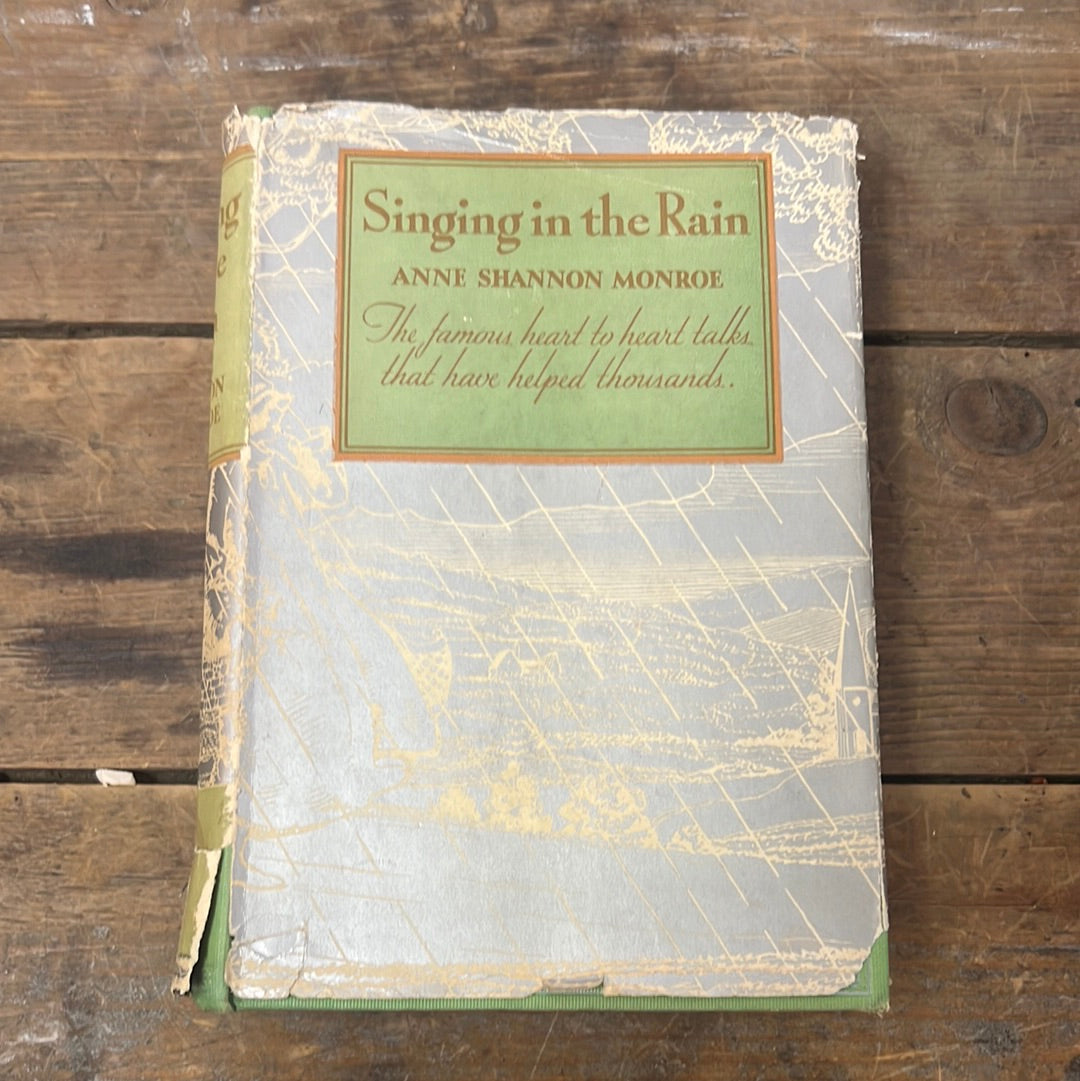 Singing in the rain Anne Shannon Monroe 1926- green book spring decor