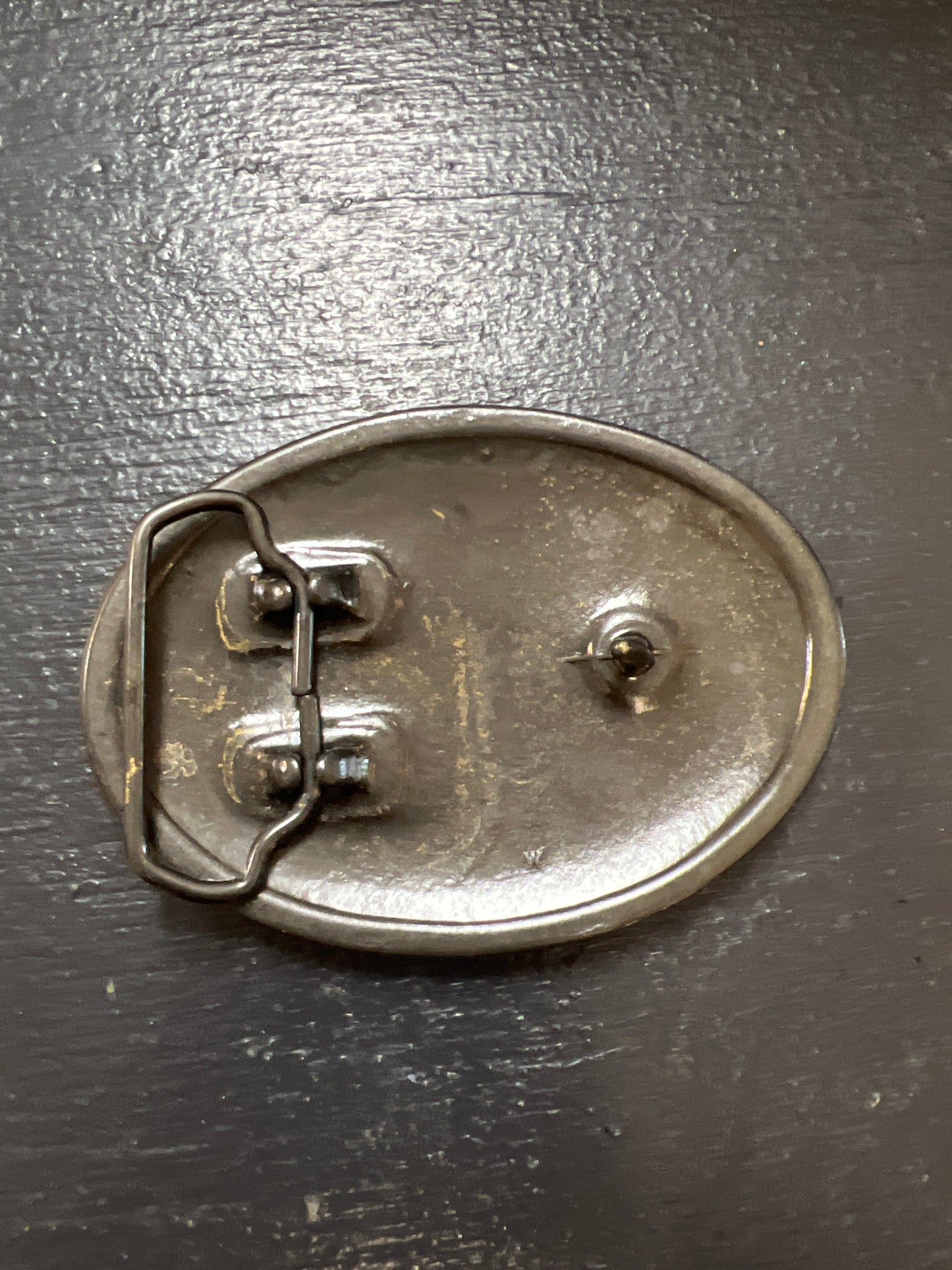 Steamboat belt buckle