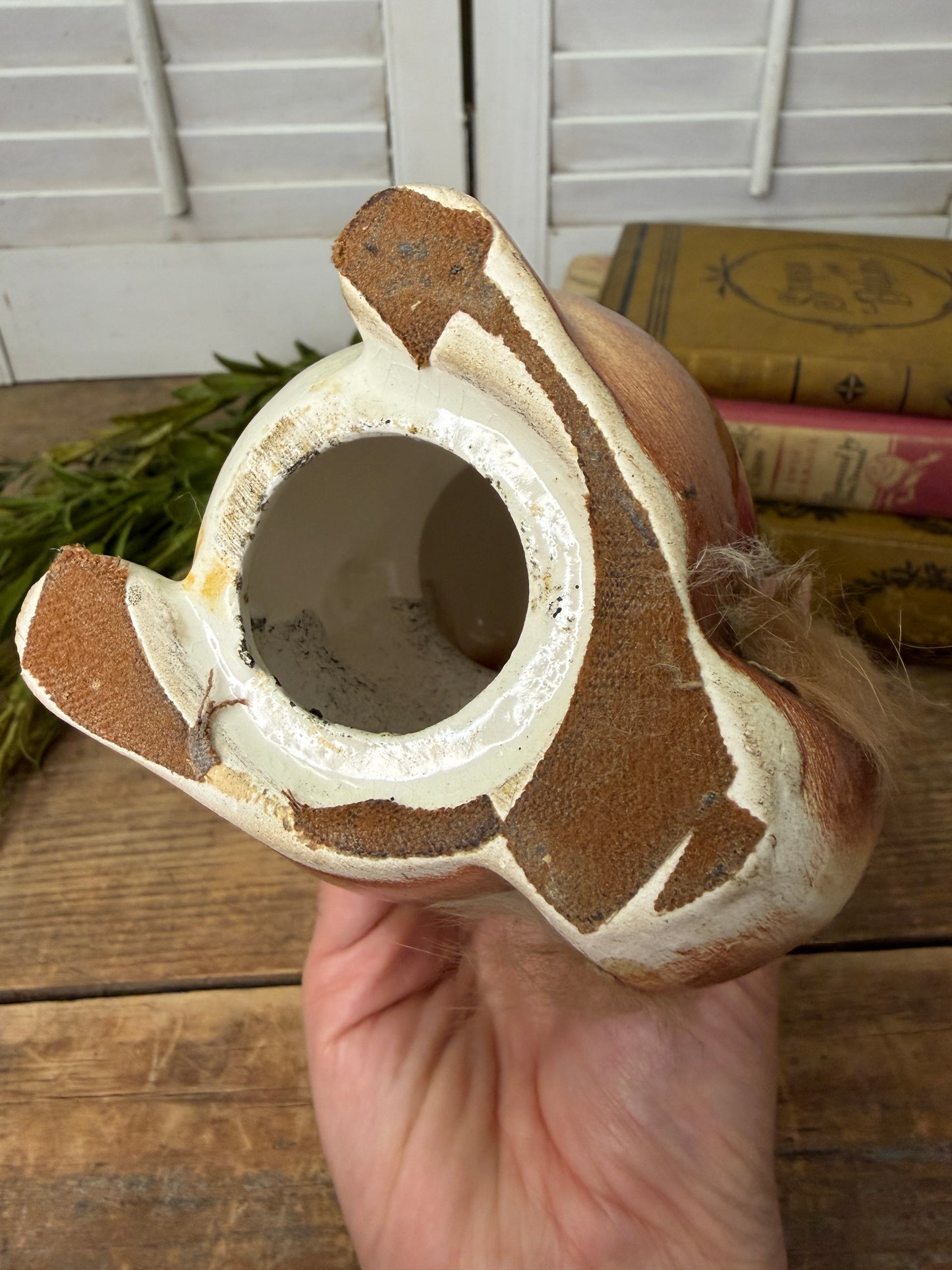Vintage Mid Century Ceramic Squirrel Bank