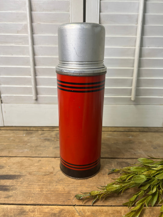 American thermos co icy-hot thermos vintage decor camp/cabin/ winter decor