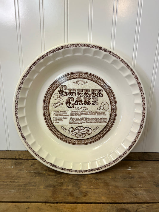 Vintage Jeanette Royal China cheese cake plate