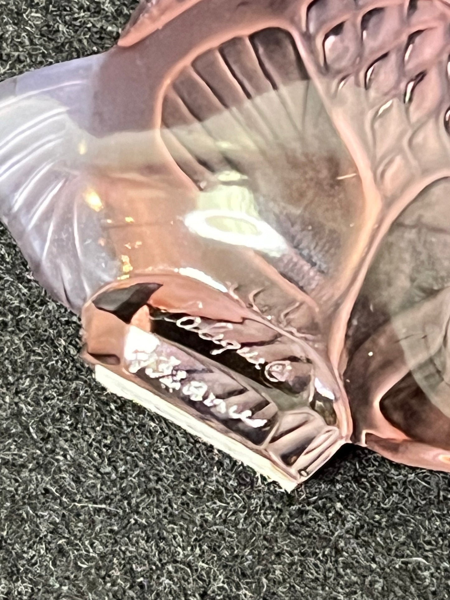 Lalique France Rose Colored Fish