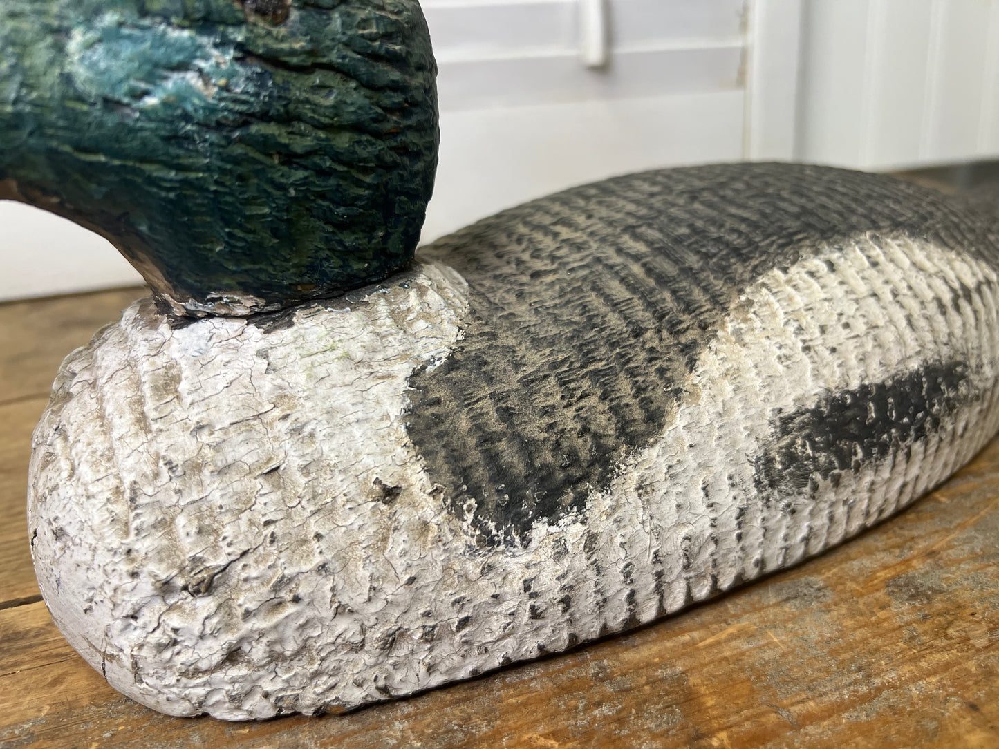 Antique hand carved/ hand painted wood duck decoy