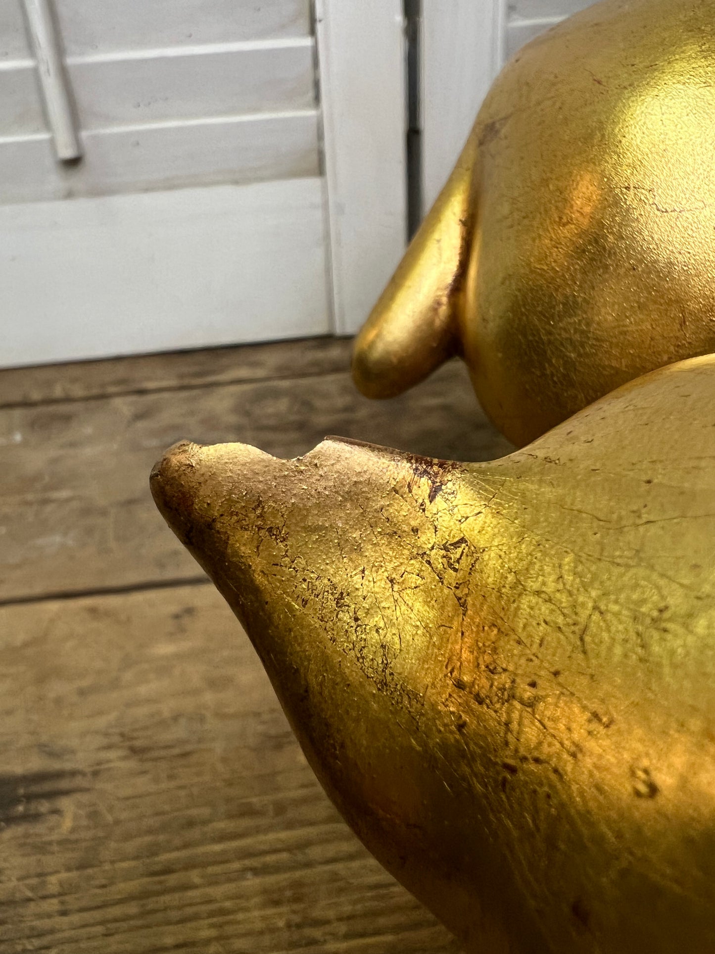 Anthony Freeman Gold Gilt Cat