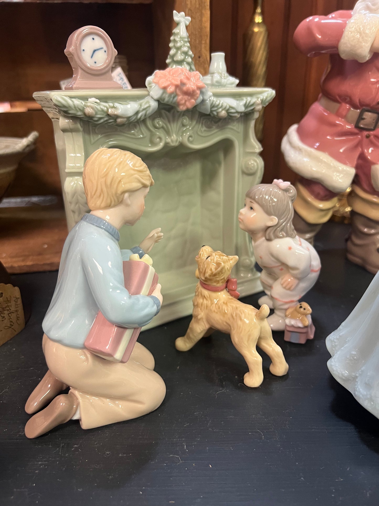 Grandeur Noel 8 pc. Porcelain Christmas scene