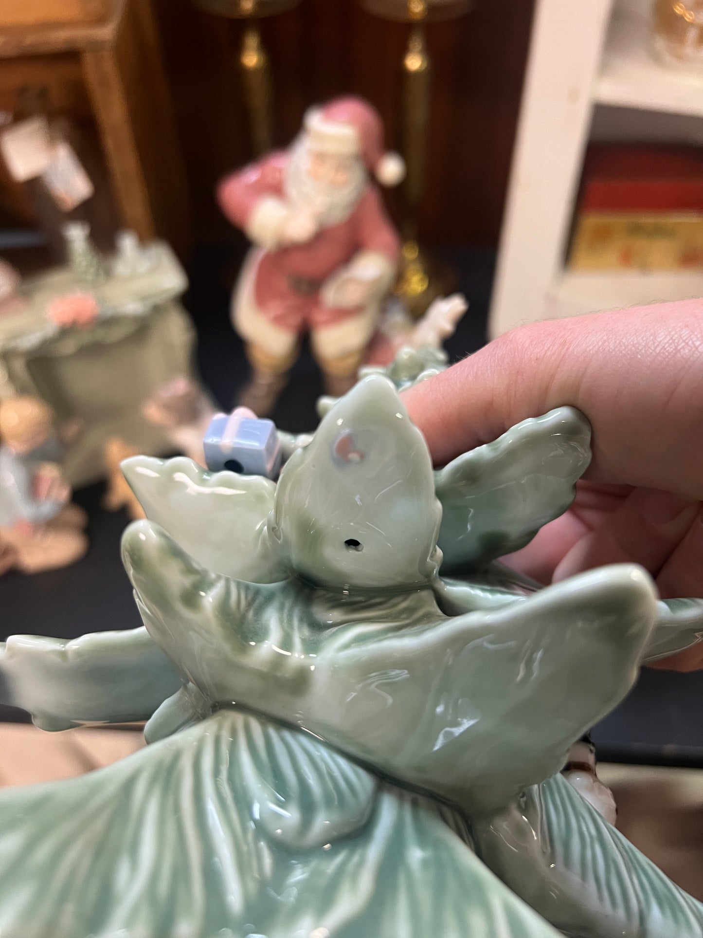 Grandeur Noel 8 pc. Porcelain Christmas scene