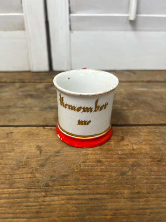 Remember me antique mug