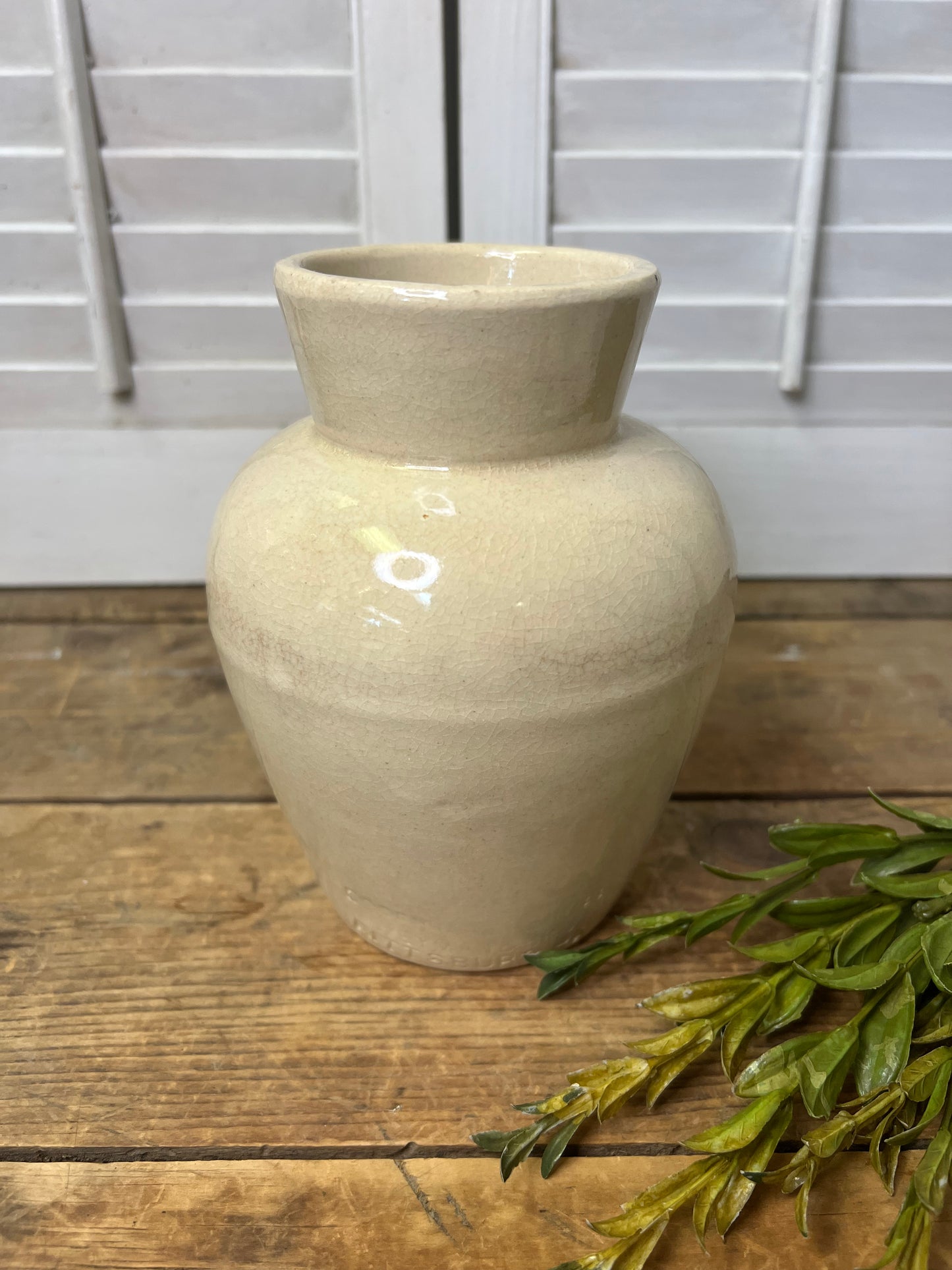 Antique Weyman and Bro Snuff Jar Pittsburg PA