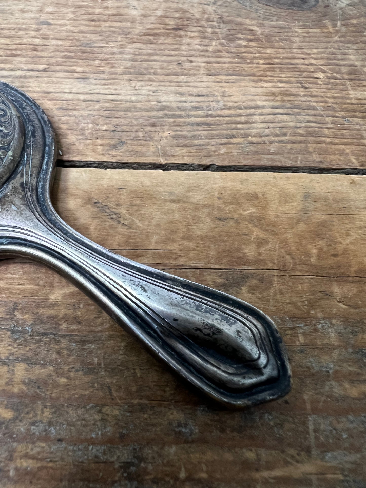 Mini Victorian Hand Mirror with compact