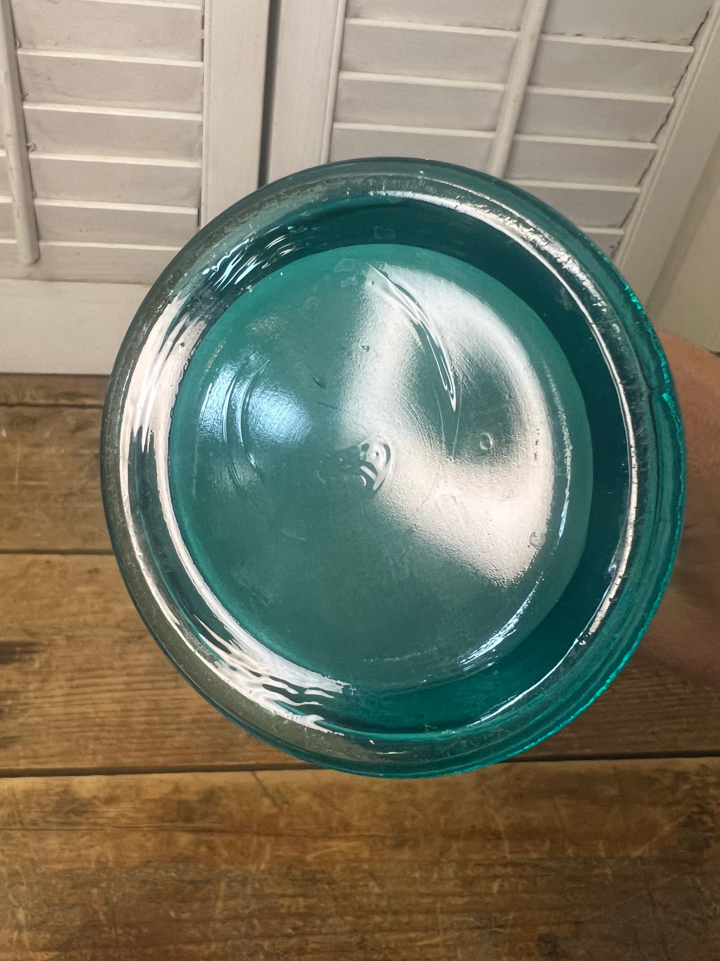 Antique Imperial Glass “Smooth Panels” stretch glass/ art glass vase