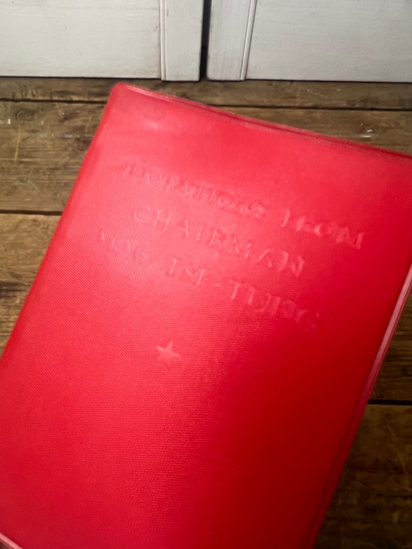 Quotations from Chairman Mao Tse-tung, 1966 first edition