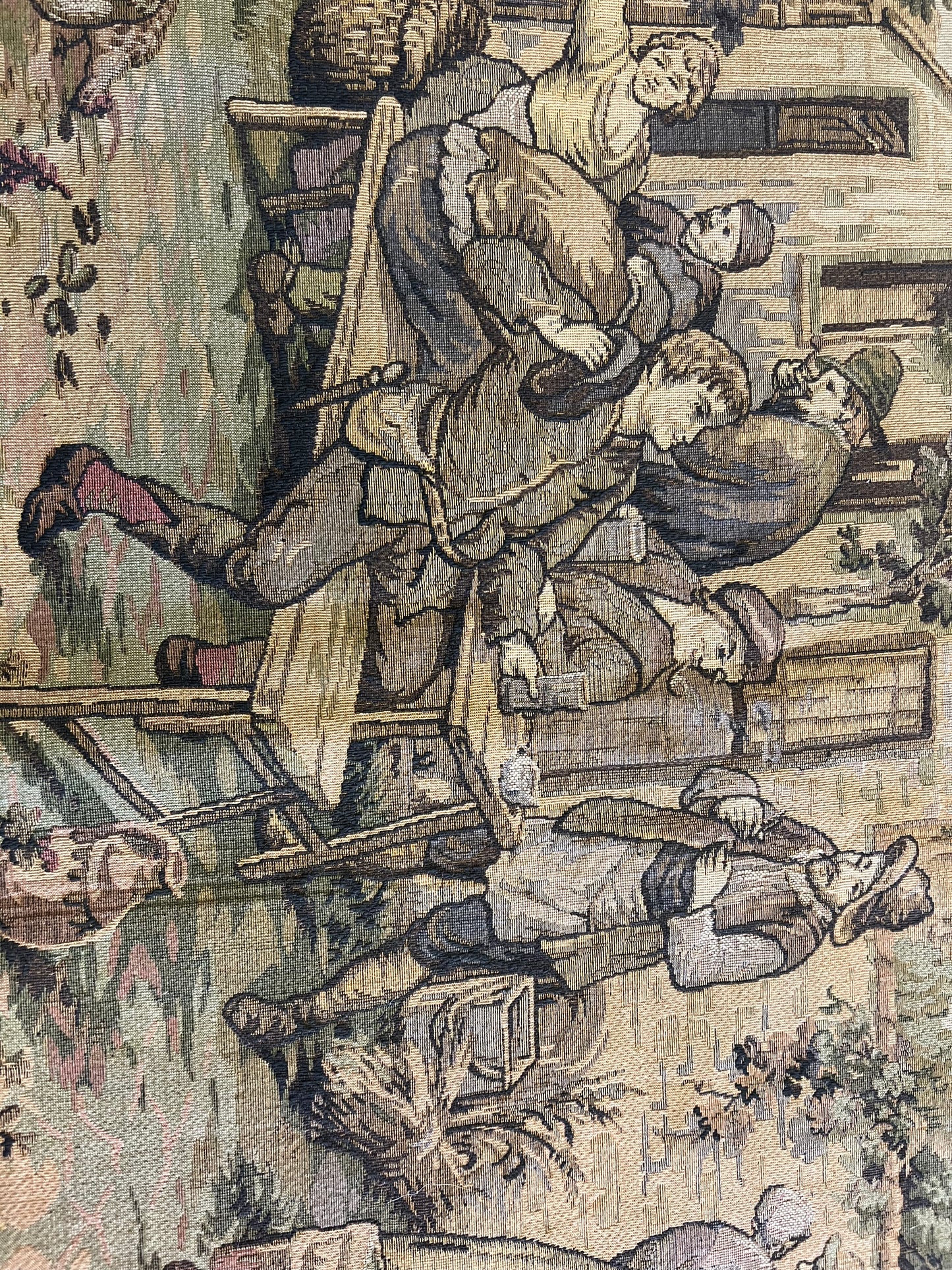 Vintage Belgium Tapestry