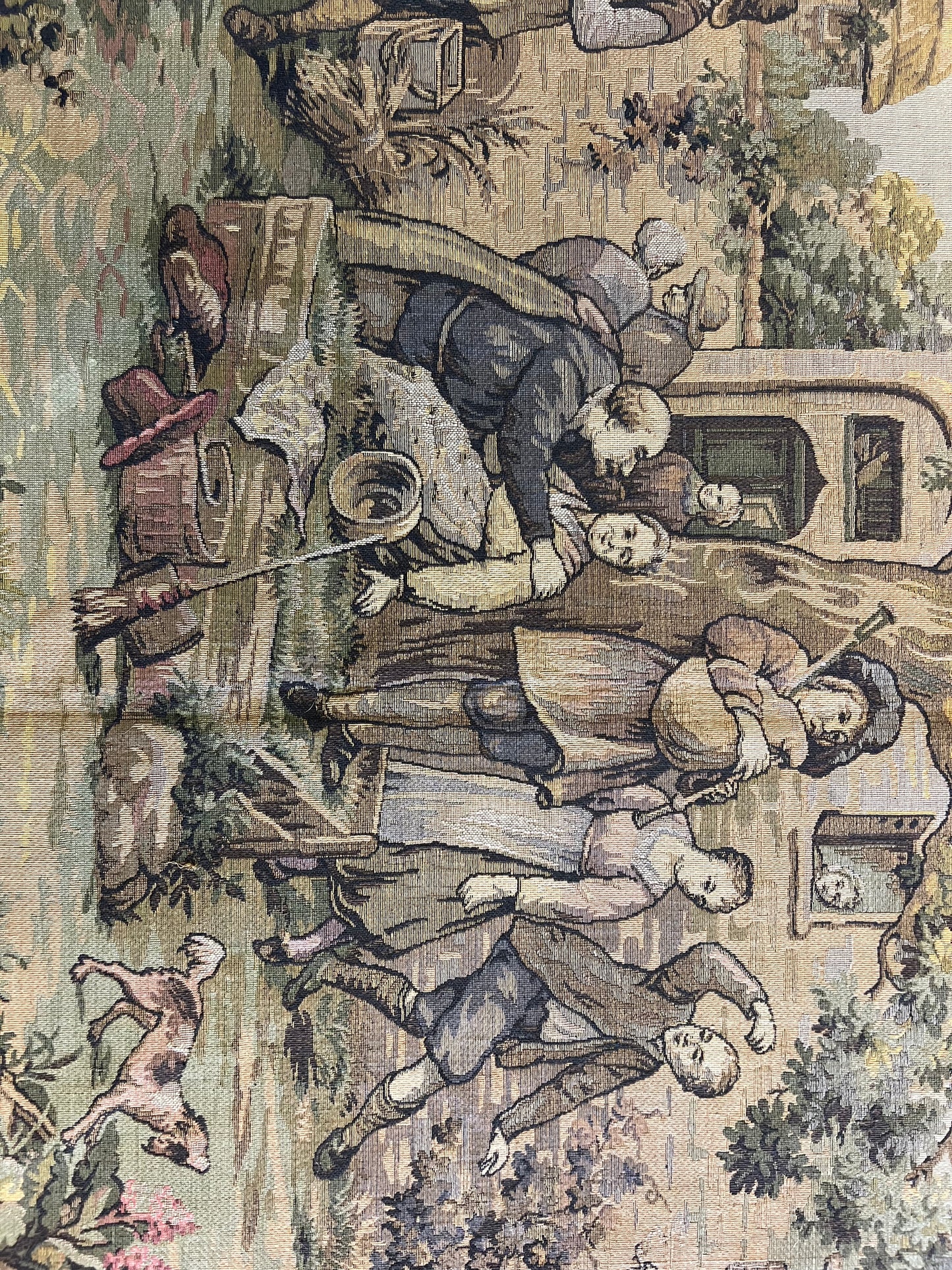 Vintage Belgium Tapestry