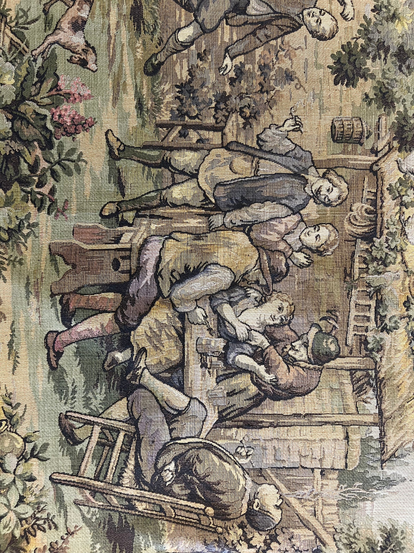 Vintage Belgium Tapestry