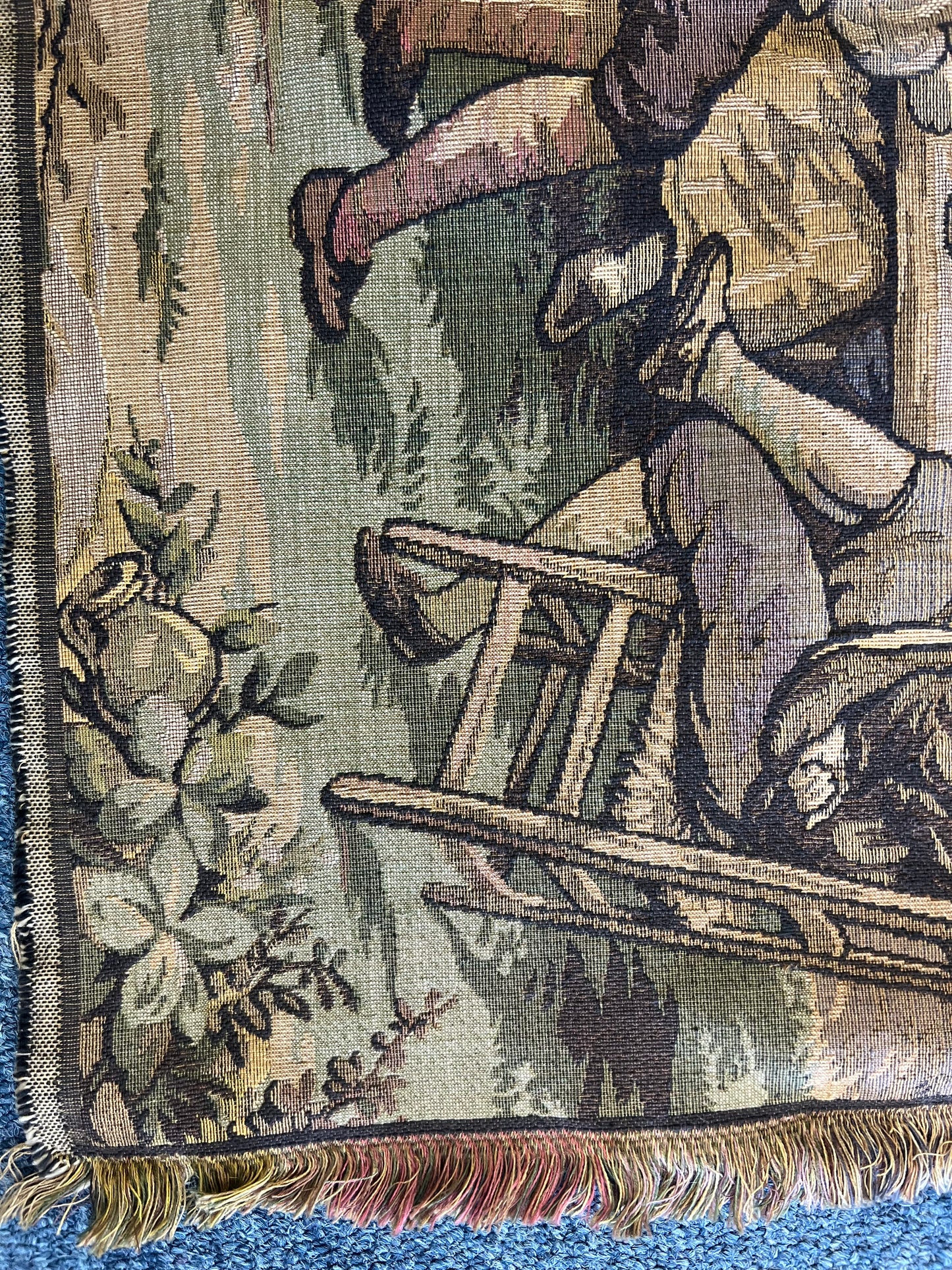 Vintage Belgium Tapestry