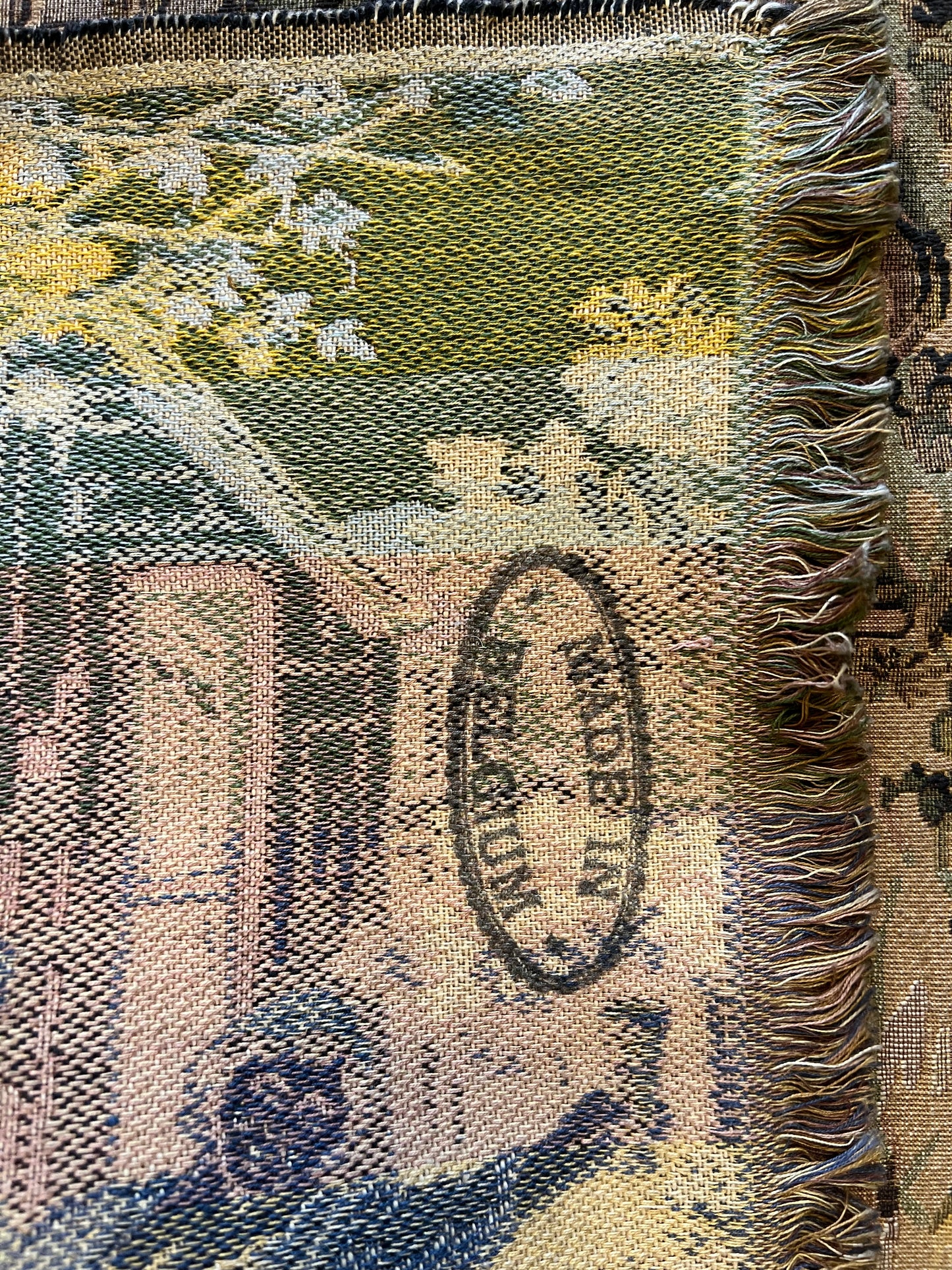 Vintage Belgium Tapestry