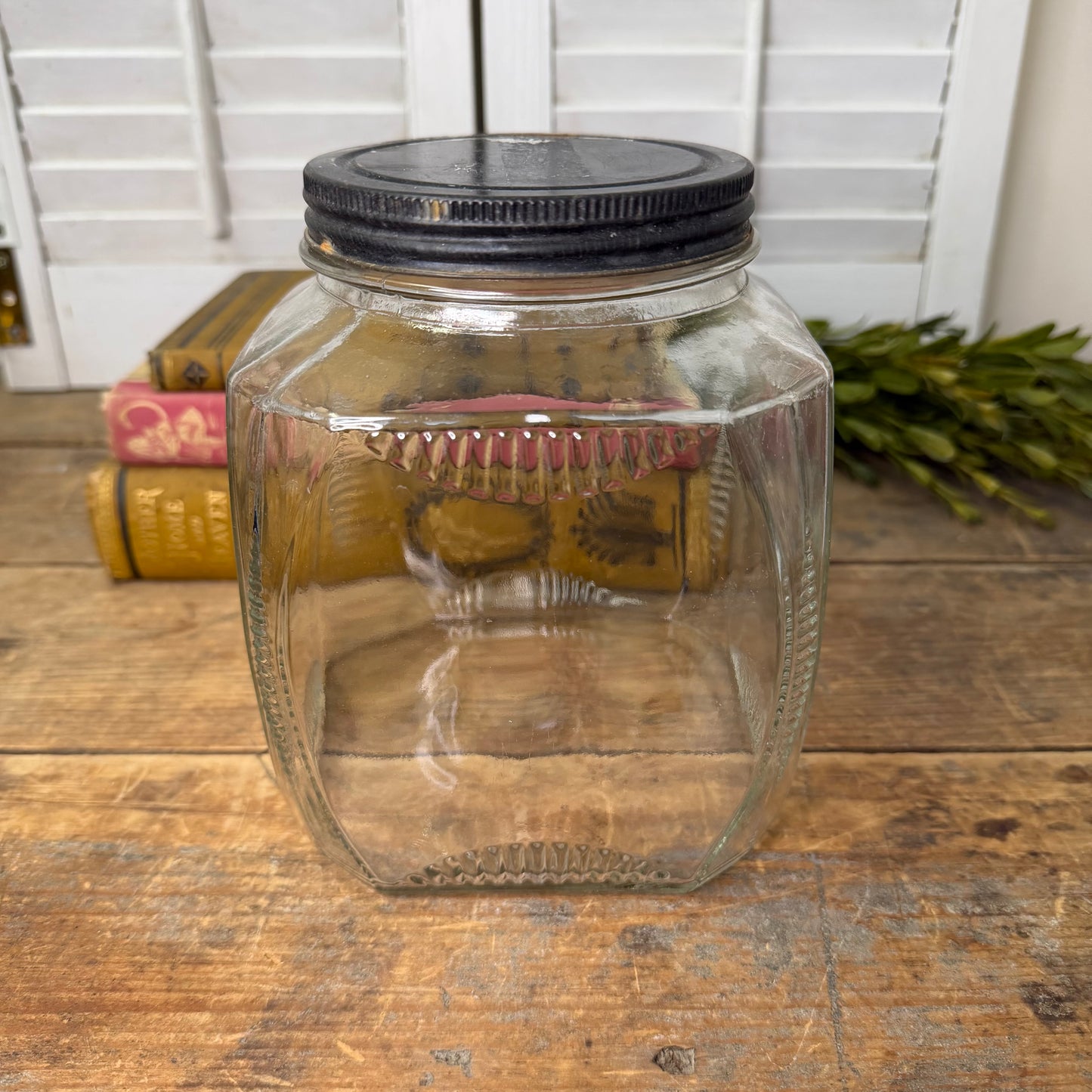 Vintage Hoosier Jar