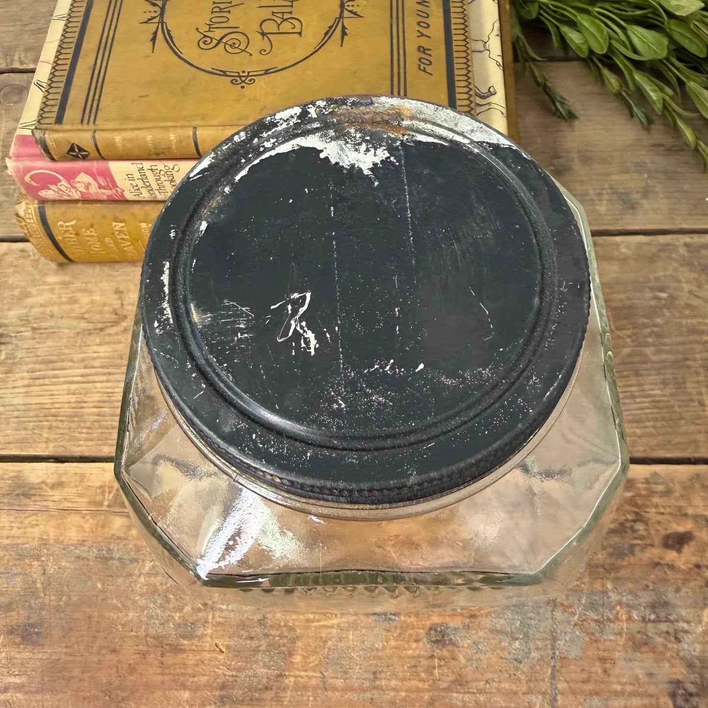 Vintage Hoosier Jar
