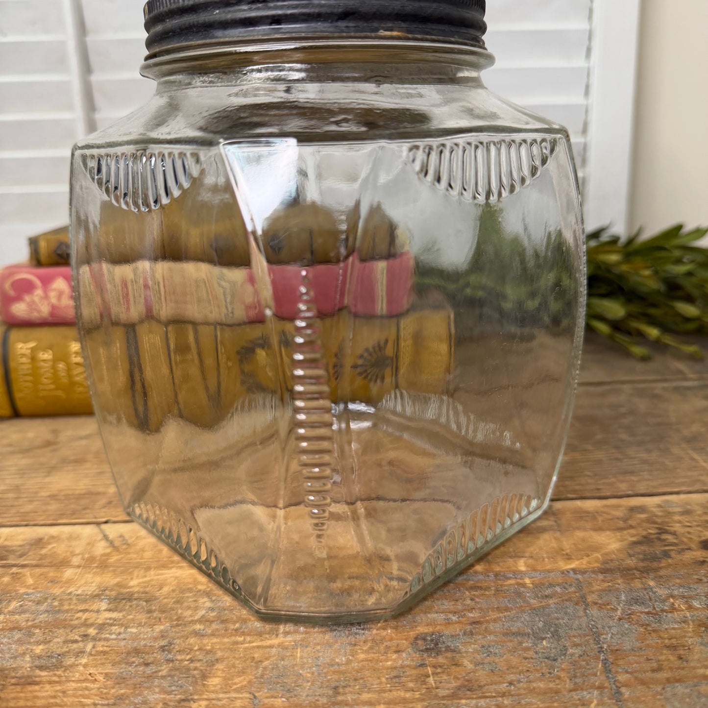 Vintage Hoosier Jar