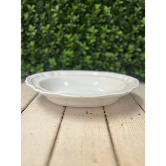 Vintage Red Cliff Ironstone serving bowl