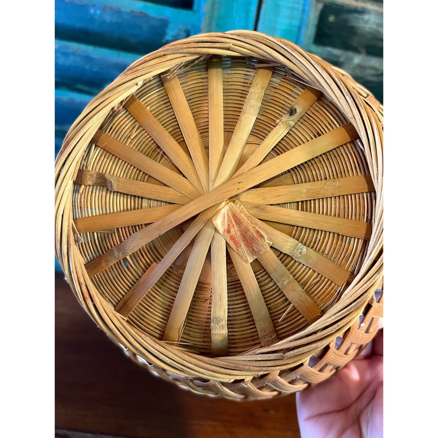 Vintage 9” basket