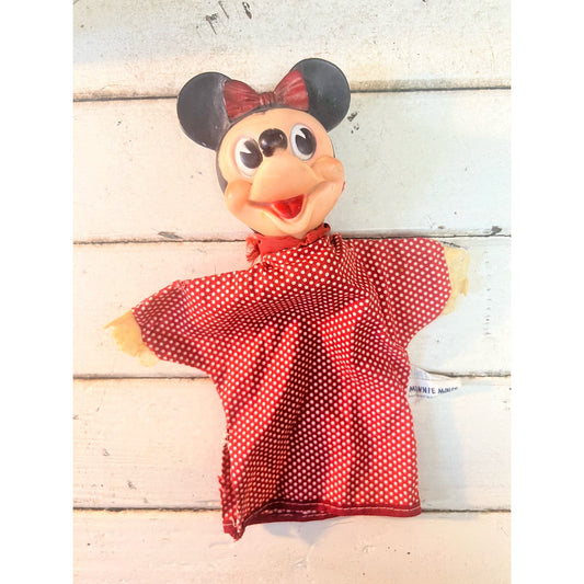 Vintage Gund Mfg. co. Minnie Mouse Hand Puppet